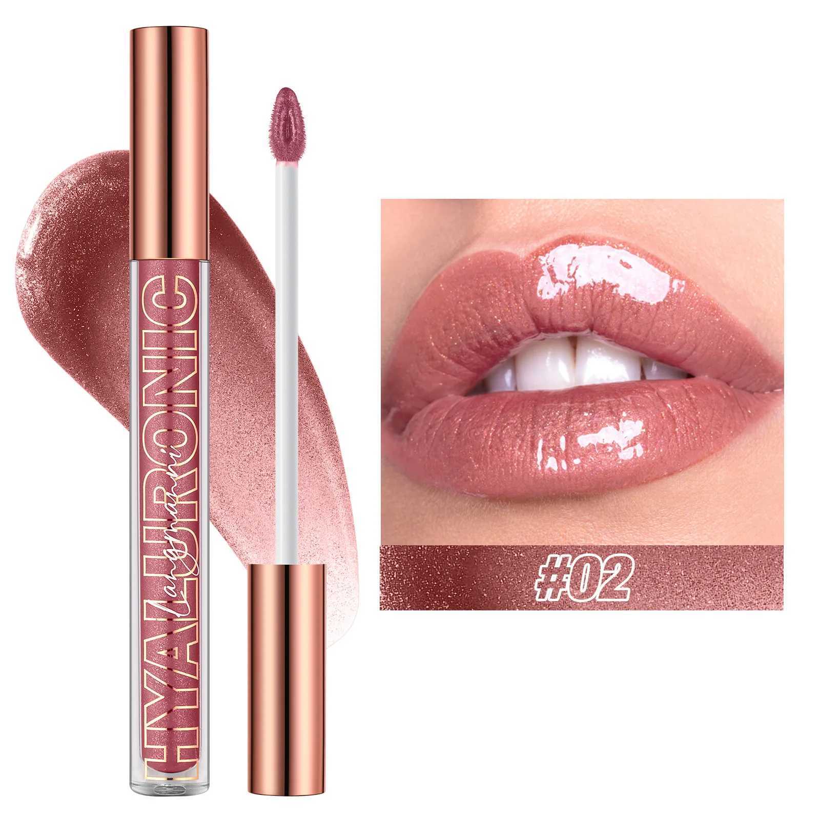 Langmanni hyaluronic acid lipstick gloss 8 colors available humectant lipstick gloss W250312