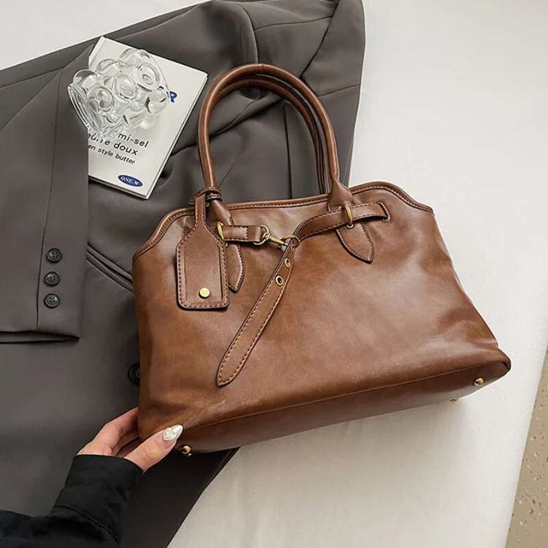 High Quality PU Leather Retro Women s Handbag 2025 Winter Trend New Designer Fashion Y2K Women s Mini Bag Travel Shoulder Crossbody Bag Wallet Storage