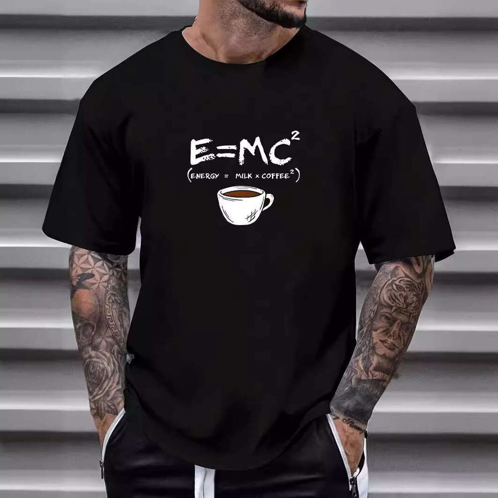 Hot selg European American men's clothing, youth sports, digital printing, 3D T-shirt, short sleeved, 2025 new casual fashion trend clothing