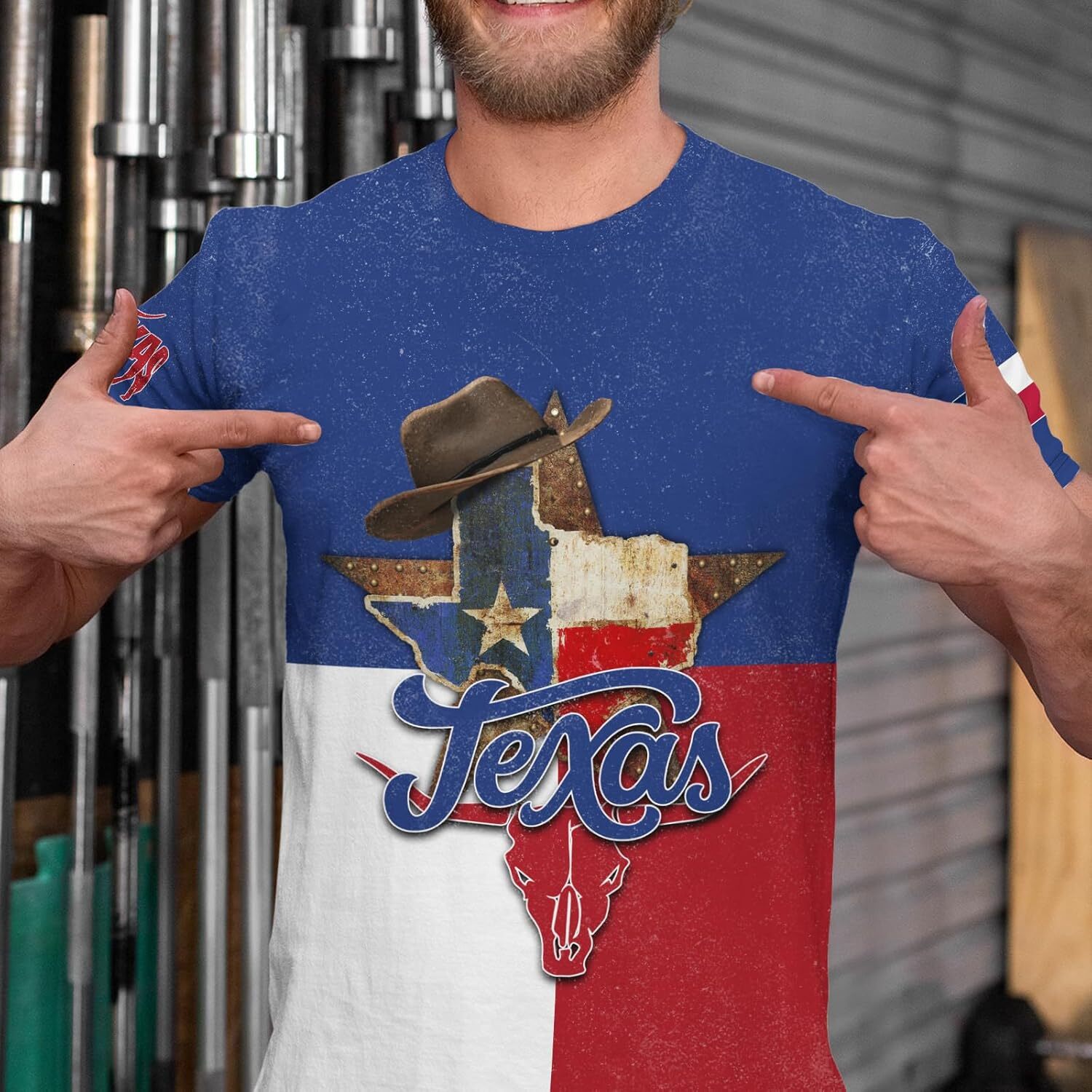 Mens T shirt Men's American State T-Shirts 3D Printed Novelty Graphic Short Sleeve Shirts Casual Crew Neck Tees Unisex Fashion