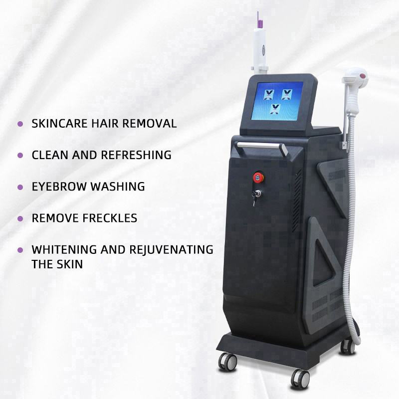 Professional picosecond laser nd yag tattoo removal 755 810 1064 nm diode laser depiladora 3 wavelength 808nm hair removal machine