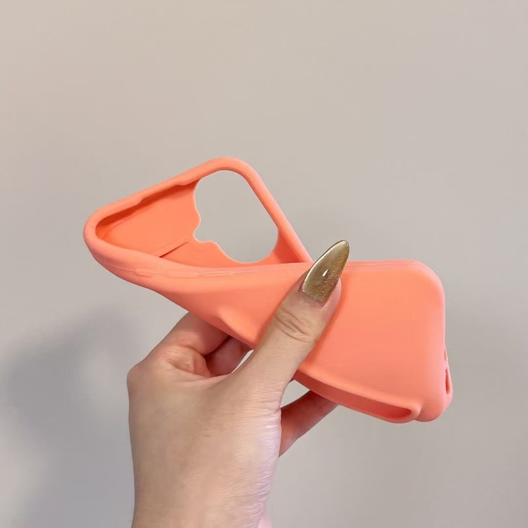 rhode phone case Lipstick Portable Case Design Lip Gloss Lipstick Lip Balm 3D Make-Up Silicone Phone Case for iPhone 16 15 14 13 12 Pro Max Holder Cov