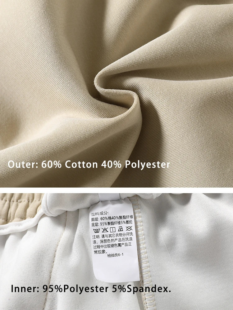 Summer Mens Shorts Casual Loose Knit Sweats Short Drawstring Waist Beach Bottoms Sportswear Workout Cotton Shorts 250310