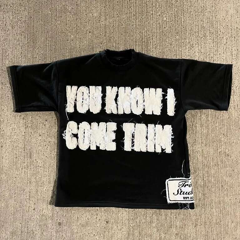Street trend pullover printed shorts T-shirt loose round neck top unisex short sleeved shirt