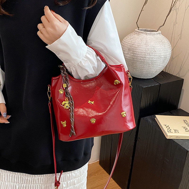 High End Women s Handbag 2025 New Fashion Designer Bucket Bag Niche Light Luxury Multifunctional Storage Bag Crossbody Bag Mini Wallet Makeup Bag