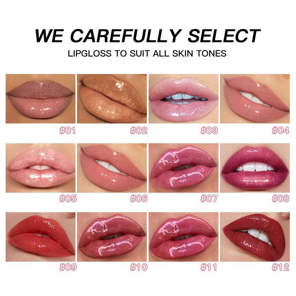 Ushas Glittering Lip Gloss Lasting Diamond Pearl Metallic Liquid lipstick Moisturizing lipstick 2 Color Korean Makeup W250312