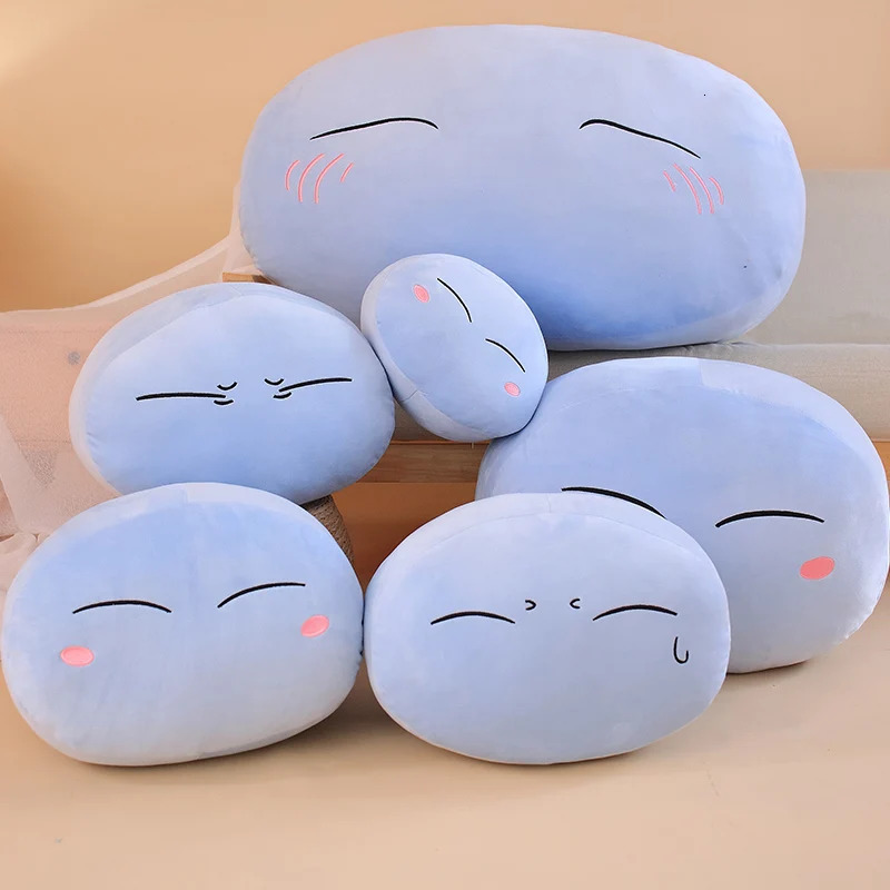 1pc 28-55CM Rimuru Tempest Plush Toys Anime That Time I Got Reincarnated as a Slime Rimuru Tempest Pillow for Children Xmas Gift 250311