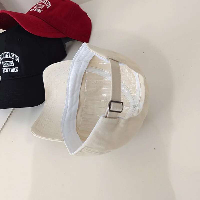 Soft Cotton Letter Embroidered Baseball Cap For Women Men Casual Outdoor Sports Curved Brim Visor Hats Unisex Hip Hop Dad Caps