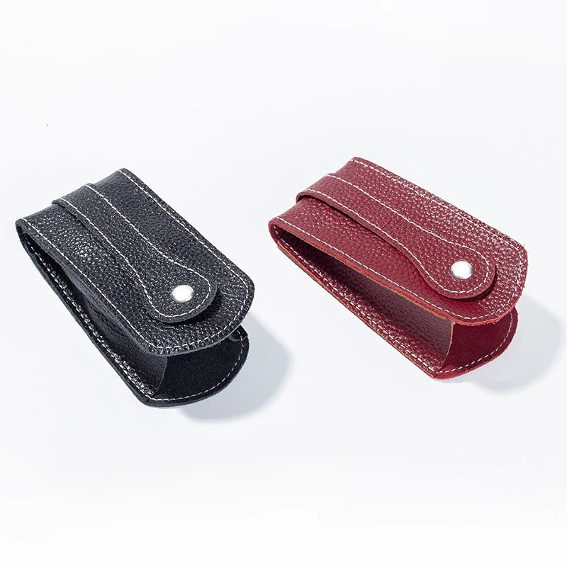 Genuine Leather Keychain Smart Key Holder Car Key Wallet Organizer Car Key Storage Bag Housekeeper Bag Covers Hasp Key Case 250311