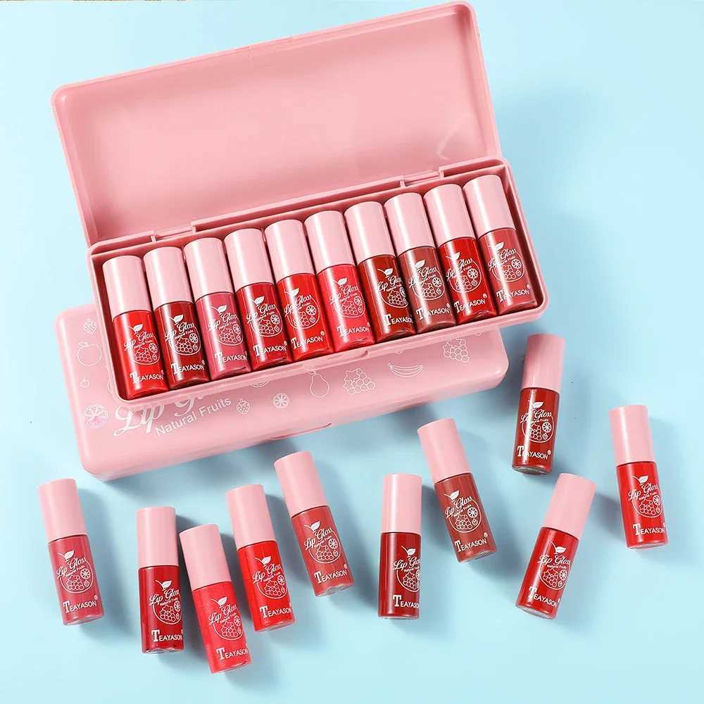 Lasting Lip Color 10 Color Liquid lipstick Mirror Shiny Lip Color Waterproof Shiny lipstick CosmeticsXJ250312