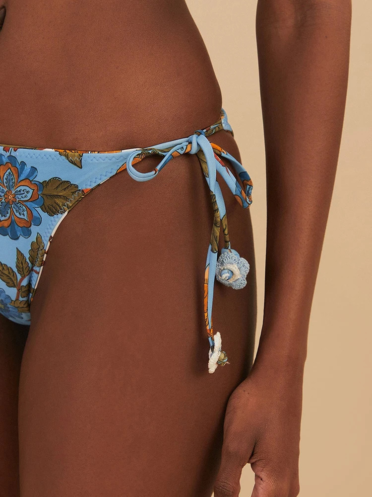 Miyouj Women Bikini Set Low Waist Bikinis Swimsuit Printed Swimwear Bandage Bathsuit Sexy Triangle Bathwear 250310