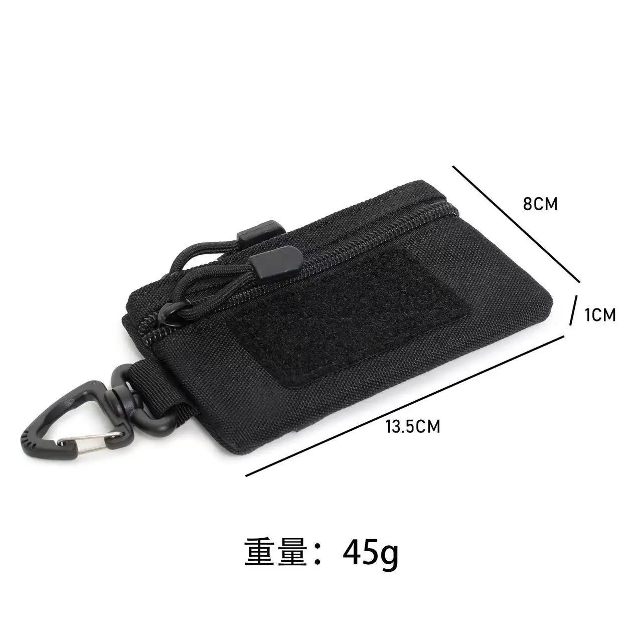 Tactical Pouch Mini Wallet Card Key Holder Pouch Belt Waist Pack Hiking Hunting Bag Outdoor Sport Coin Purse Multifunctional Bag 250311