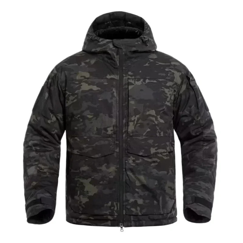 M65 Tactical Camouflage Cotton Jacket Mens Winter Outdoor Coldproof Windbreaker Heat Reflective 250312