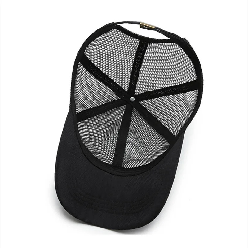 Men Women Summer Mesh Baseball Cap Sunhat Quick Dry Cooling Net Sun Protection Hiking Golf Running Adjustable Visor Hat 250311