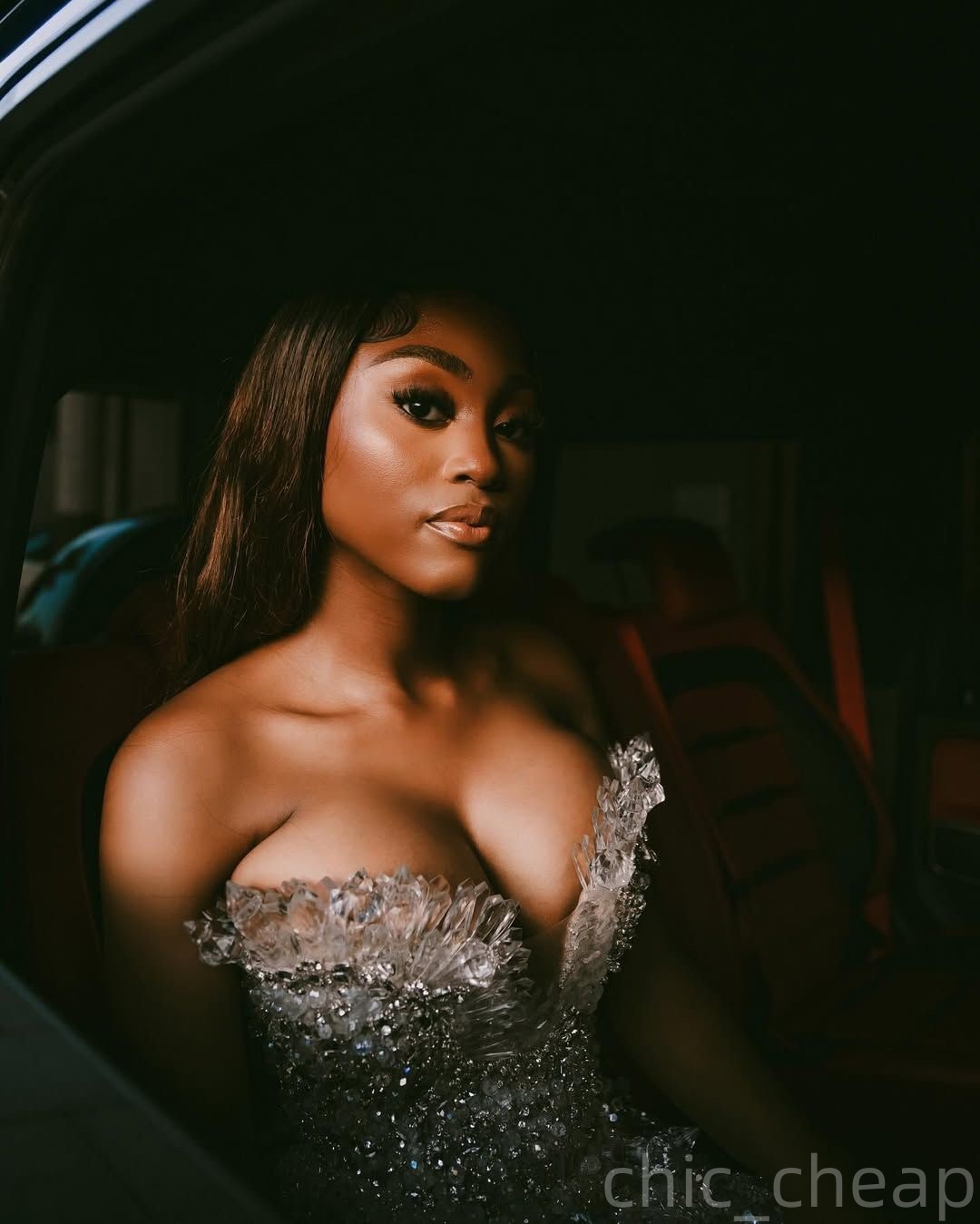 Champagne Mermaid Prom Dresses 2025 Illusion Sequined Rhinestones Evening Formal Party Second Birthday Engagement Gowns Plus Size Dress For Special Oc