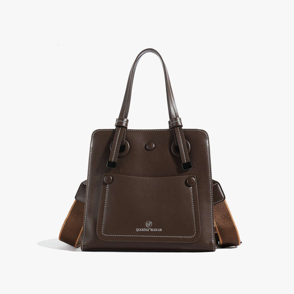 Women's Bags handbag Ladies' autumn contrasting large capacity handbag with a sense of luxury fashionable temperament, shoulder bag for work