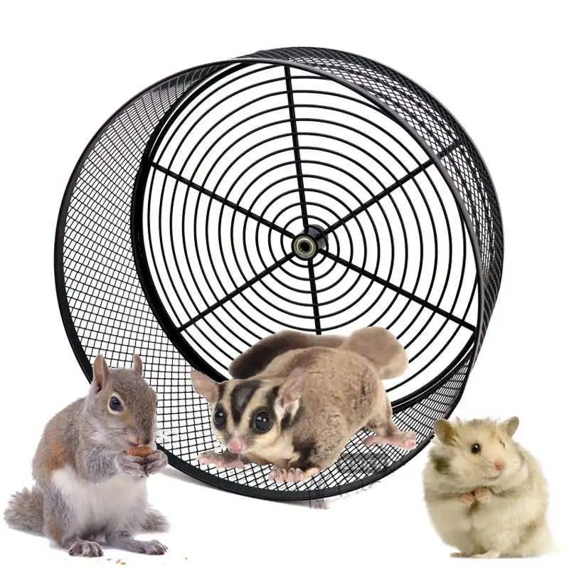 Honey Glider Running Wheel Mute Chinchilla Running Wheel Squirrel Squirrel Small Pet Toy Hamster Exercise Wheel Hamster Toy