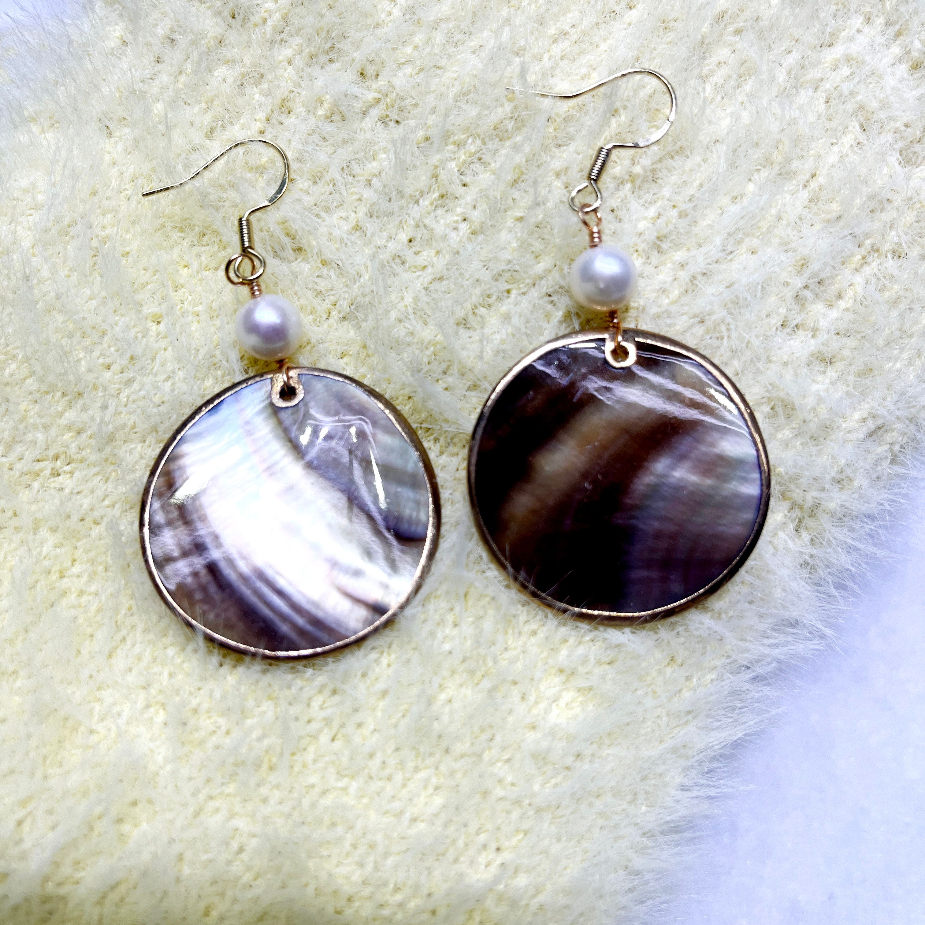 Labradorite Drop Earrings - Sparkling Flash Stone Dangle Jewelry for Women