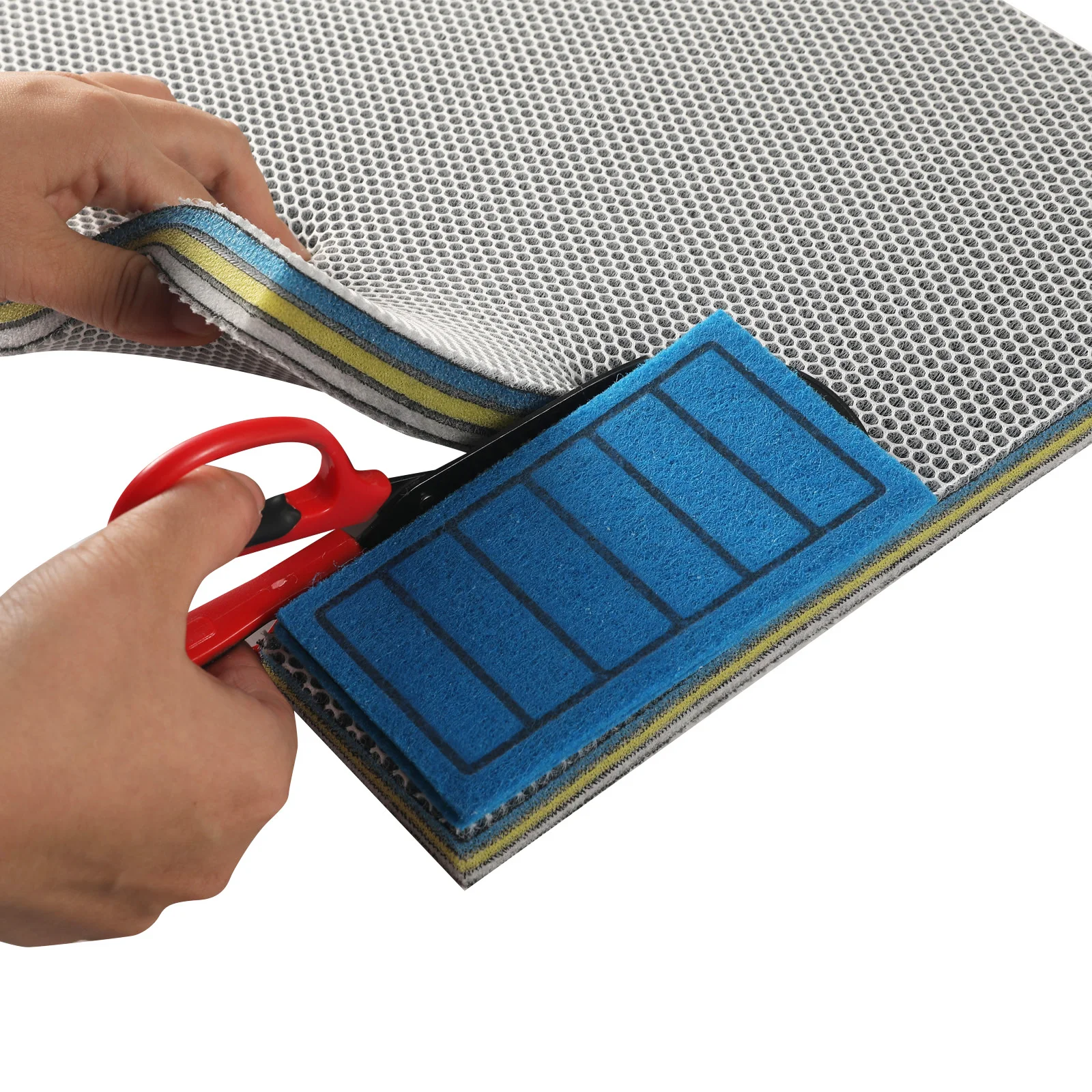 15 Layers Aquarium Filter Media Sponge 15D Fish Tank No Glue Foam Biochemical Cotton Aquarium Accessories Filter Meterial