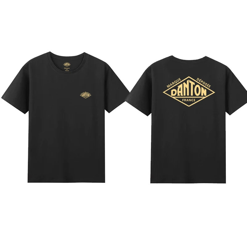 Japanese style cotton Oneck minimum letter printed pattern Tshirt summer Harajuku mens selling short sleeved 250312