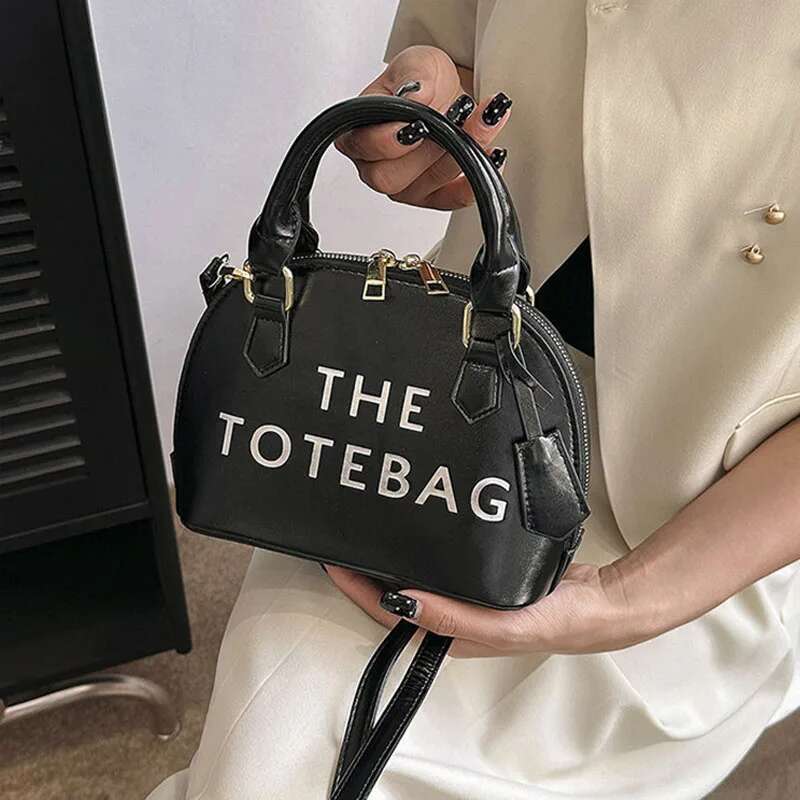 2024 New Designer Bags For Women Fashion Shell Shoulder Square Mini Tote Bag Leathe Crossbody Messenge Handbag Purse