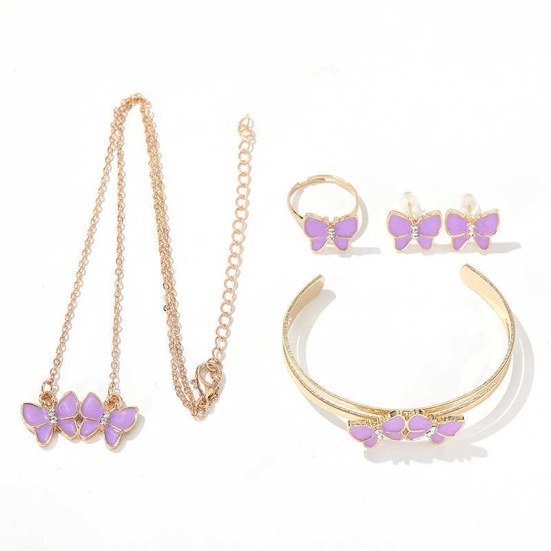 2024 New Jewelry Personalized Drip Oil Butterfly Bracelet Temperament Zinc Alloy Handpiece W250312