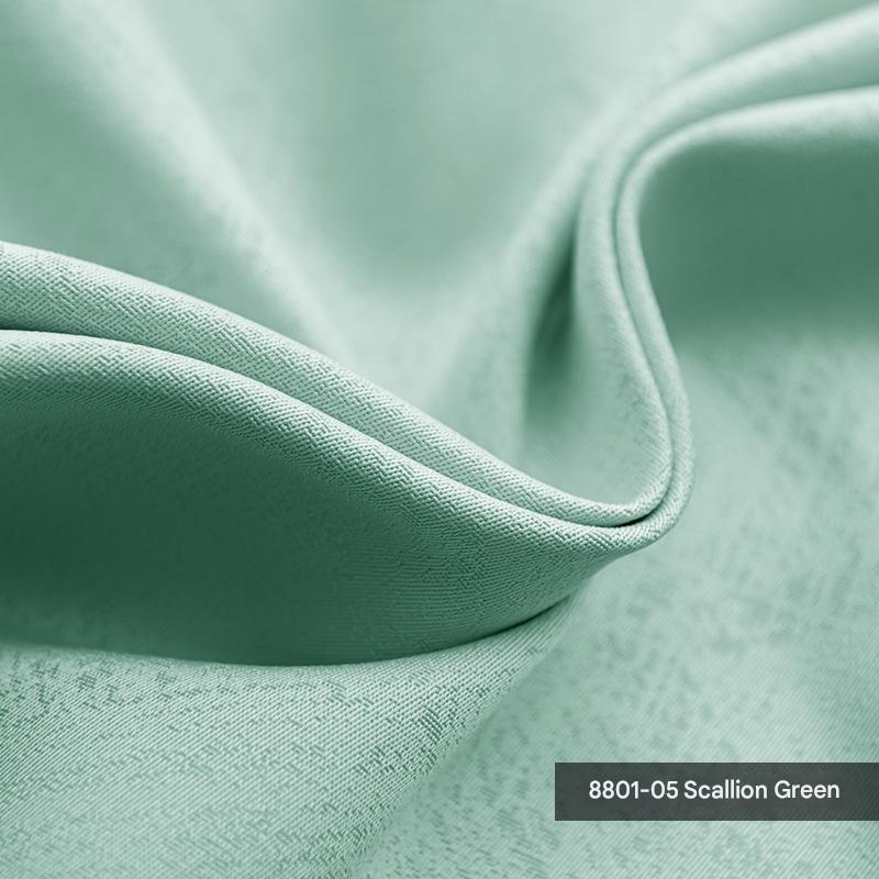 T0398 Thickened mink velvet curtain fabric solid color splicing blackout soundproof living room finished fabric velvet curtain
