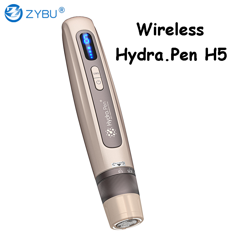 Original Hydra.Pen H5 Pen EMS Microneedling Dermapen 2in1 Skin Care Tools Home Use Derma Hydra Pen Face Lifting MTS Meso Therapy Automatic Infusion Re