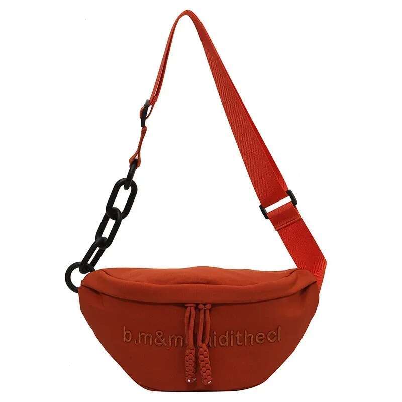 Large Capacity Crossbody Bag Women s Designer Fashionable Waist Bag Trendy Half Moon Shaped Solid Color Dopamine Handbag High quality Saddle Bag Walle