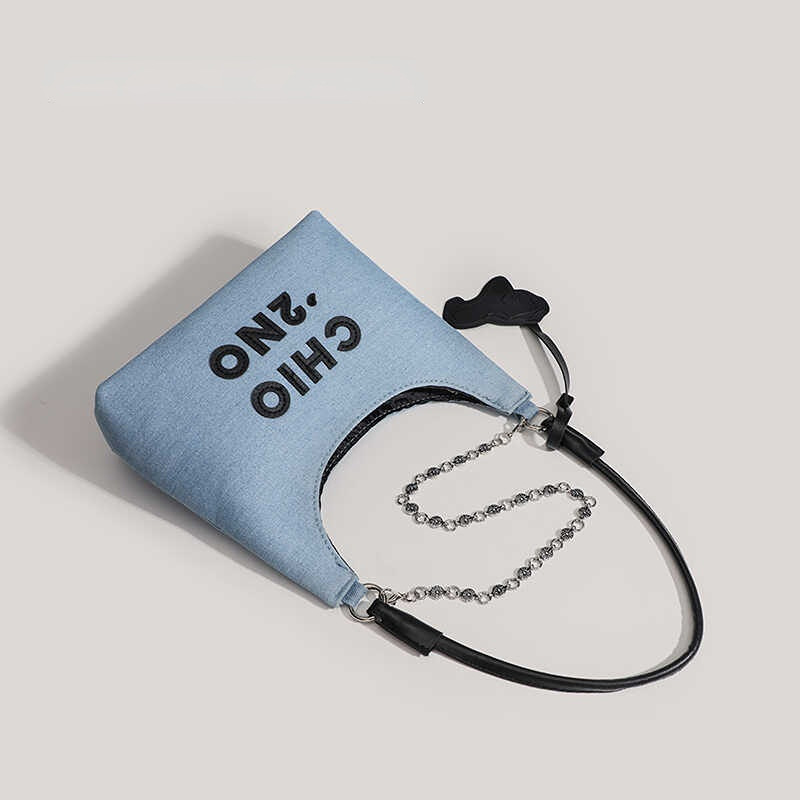 Cowboy Letter Armpit Saddle Bag Women s Designer Fashion Mini Handbag Hot Girl Trend Chain Crossbody Bag Casual Mini Wallet Makeup Bag 2025 New Item