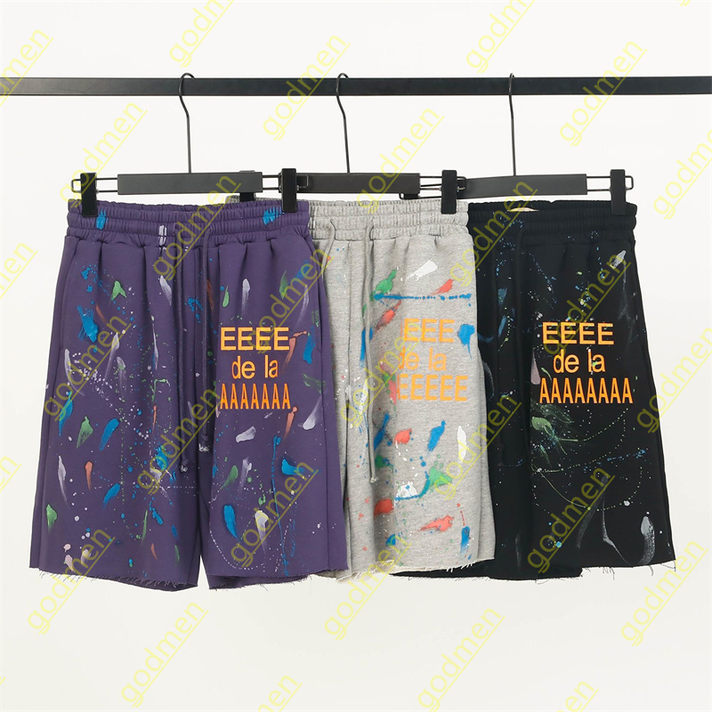 Designer Mens Shorts Summer Cotton Breathable Shorts Letter Printed Beach Pants Mens Hip Hop Loose Shorts Couple Sports Shorts Size S-XL