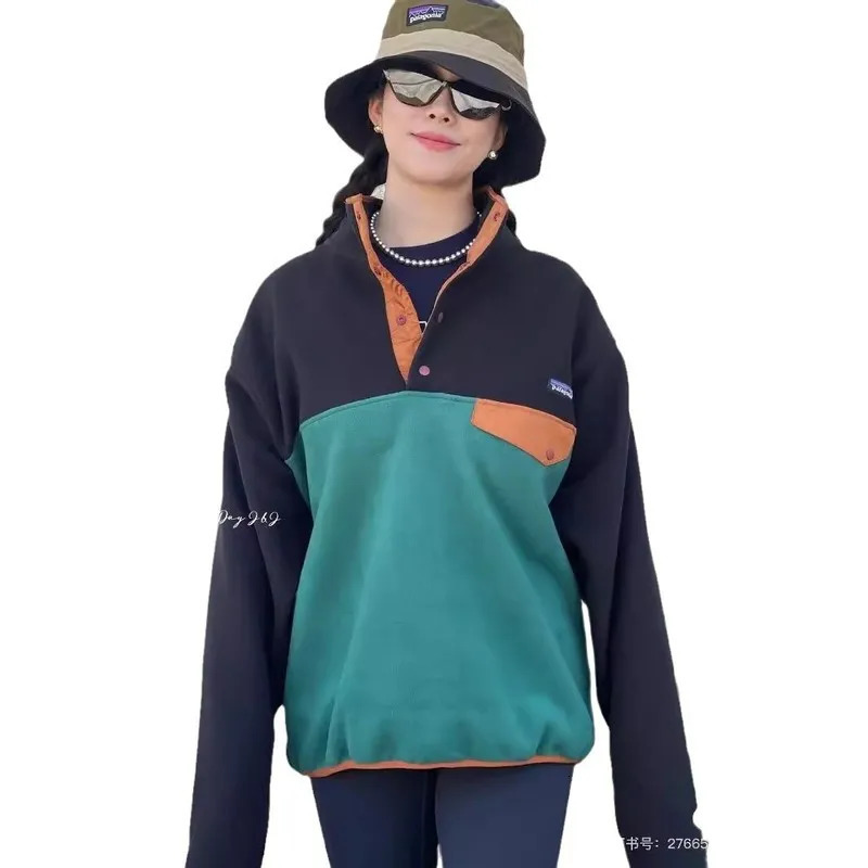 Streetwear Reversible Jacket Mens Womens Cotton Warm Coats Hip Hop Letter ed Lapel Oversized button Clothes 250312