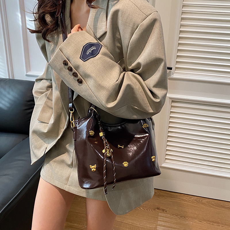 High End Women s Handbag 2025 New Fashion Designer Bucket Bag Niche Light Luxury Multifunctional Storage Bag Crossbody Bag Mini Wallet Makeup Bag