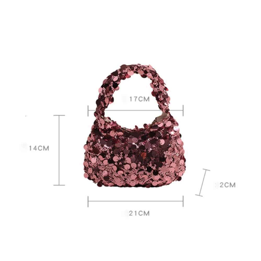 Sequin Bag Sier Cloth Bgbg Handbag Portable Girls
