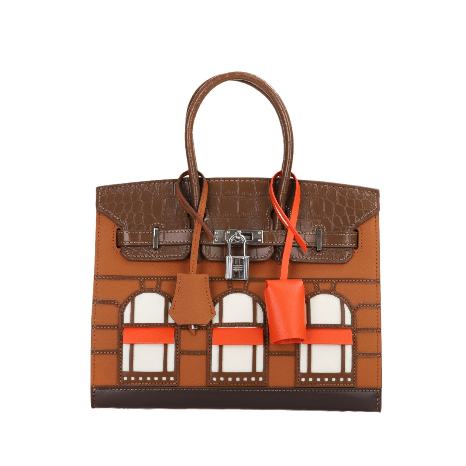 Cowhide Crocodile Pattern Single Shoulder Handbag Light Women s Fashion Designer High end Personalized Crossbody Wallet Storage Makeup Bag