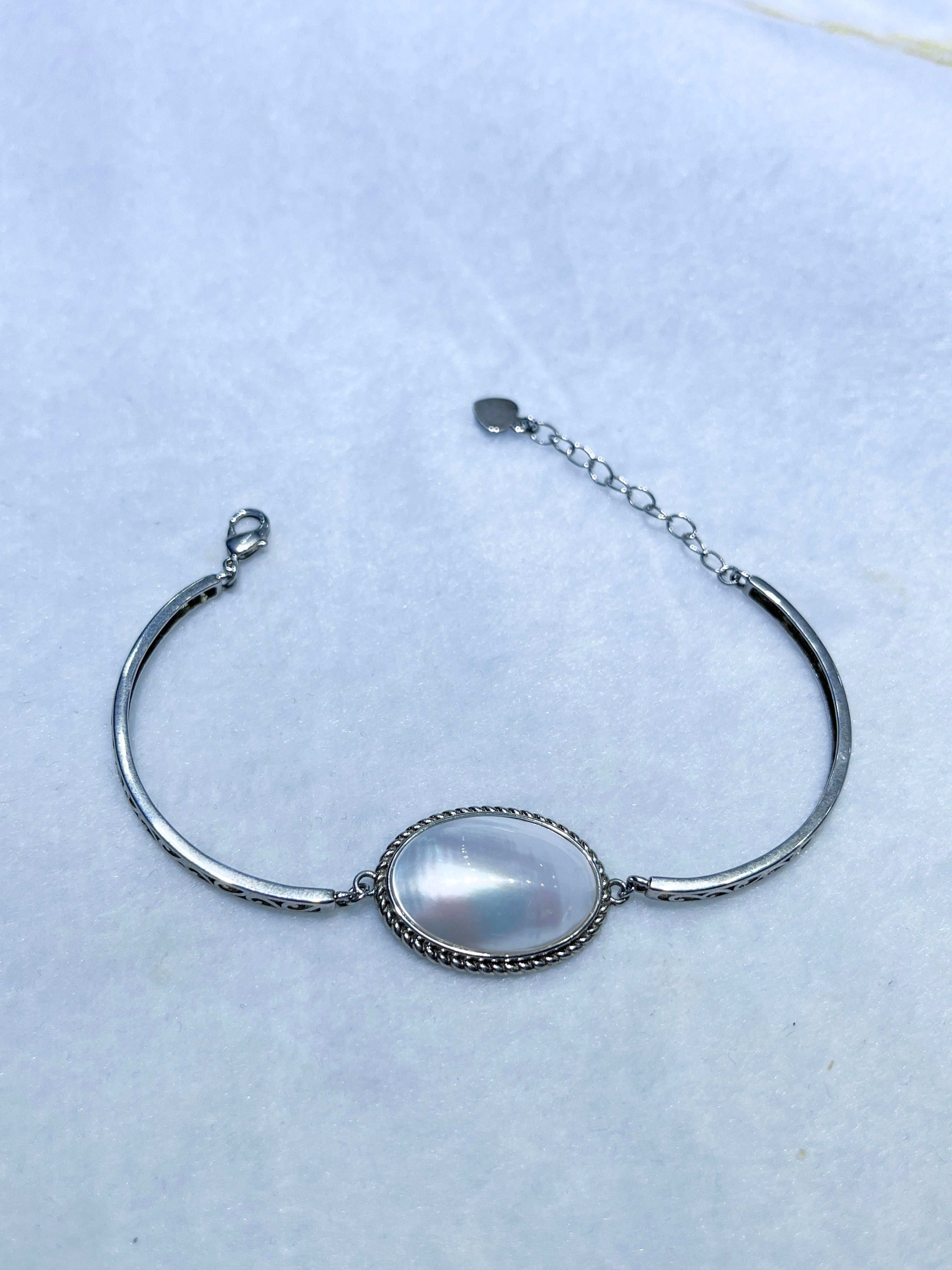 DIY Stainless Steel Bracelet with Circular Base for Jewelry Making - Handmade Craft Kit