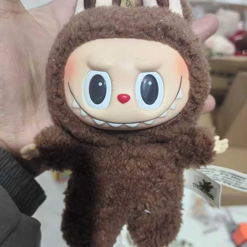 17cm Labubu Panda Mentor Series Blind Box Vinyl Doll Trend Decoration Keychain Collection 1 1 Copy High Quality Birthday Gift X250312