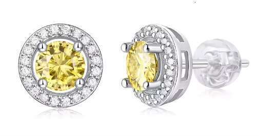 2025 New Jewelry Women's Pure Sier Carbon Silica Earrings