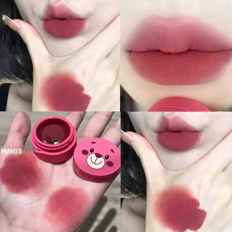 3-color mouse matte canned lipstick velvet lipstick gloss durable lipstick glass female lipstick cosmetics W250312