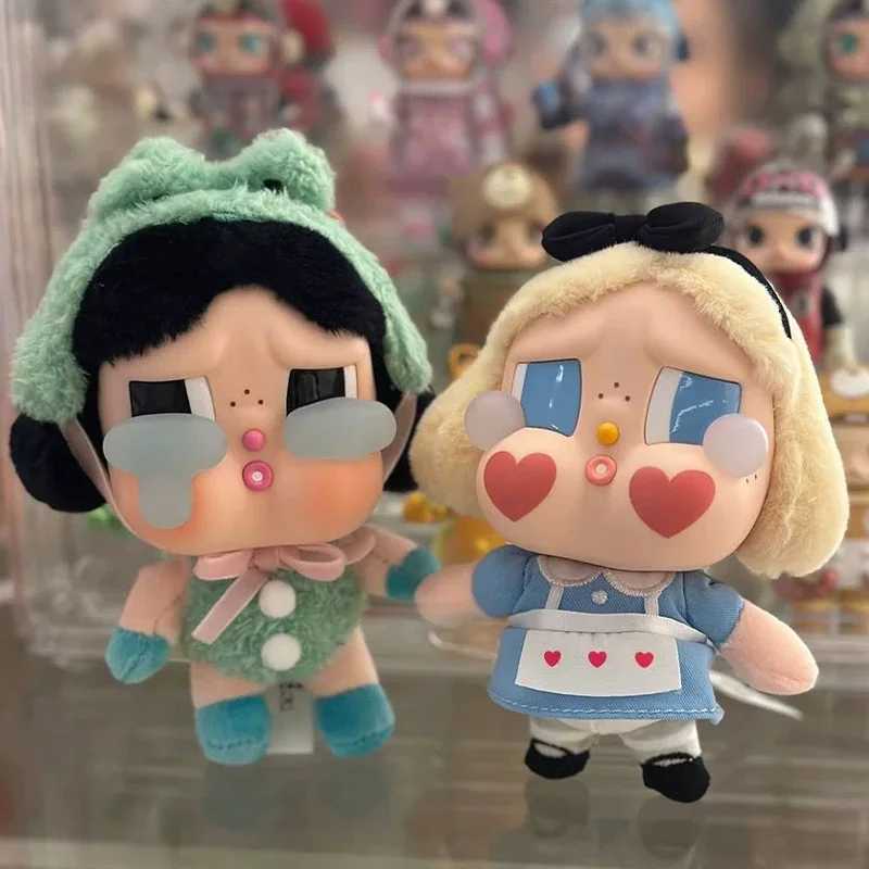 Popmart Crybaby Tears Factory Blind Box Series Fun Plush Toy Backpack Pendant Doll Creative Keychain Mystery Box Peripheral Gift X250312