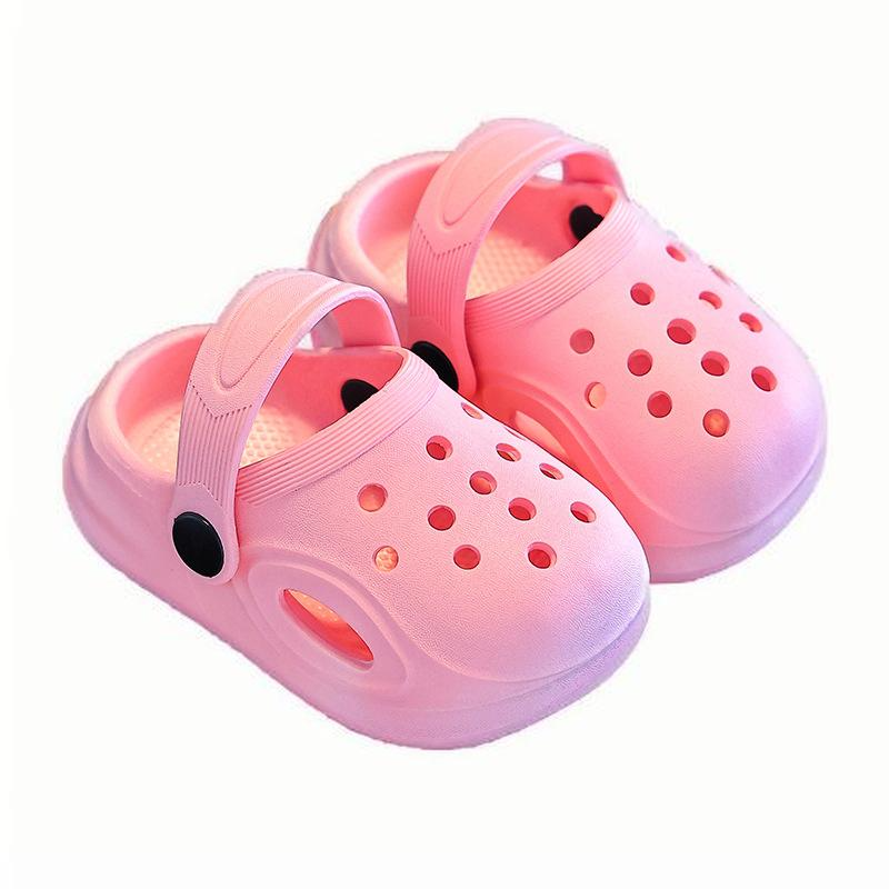 Sandals for kids non-slip slippers Baby home free Shipping Toddler shoes for boys and girls Khaki Green blue Black pink slippers