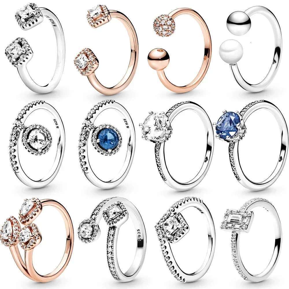 High Quality 925 Sterling Silver Pretty Ring Bone Ring Geometric Shapes Open Ring With S925 Snake Woman Jewelry