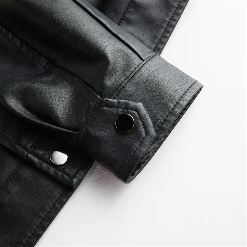 Motorcycle Set Mens Racing Protective Equipment Windproof and Waterproof Business Leisure Leather Jacket 250312