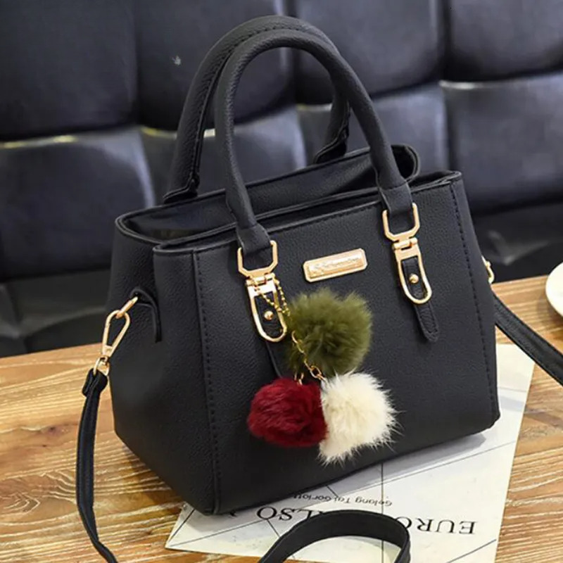 Ydlns Women's Bead Pendant Fashion Handbag Luxury Trendy Design Women's Shoulder Bag Women's Messenger Serving Bag Large Capacity High 