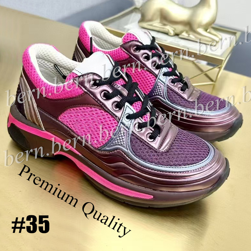 35OPTIONS Fashion Women's Color Block Knitted Sneakers Leather Sneakers for Women Sports Shoes Color Blocked EU35-41