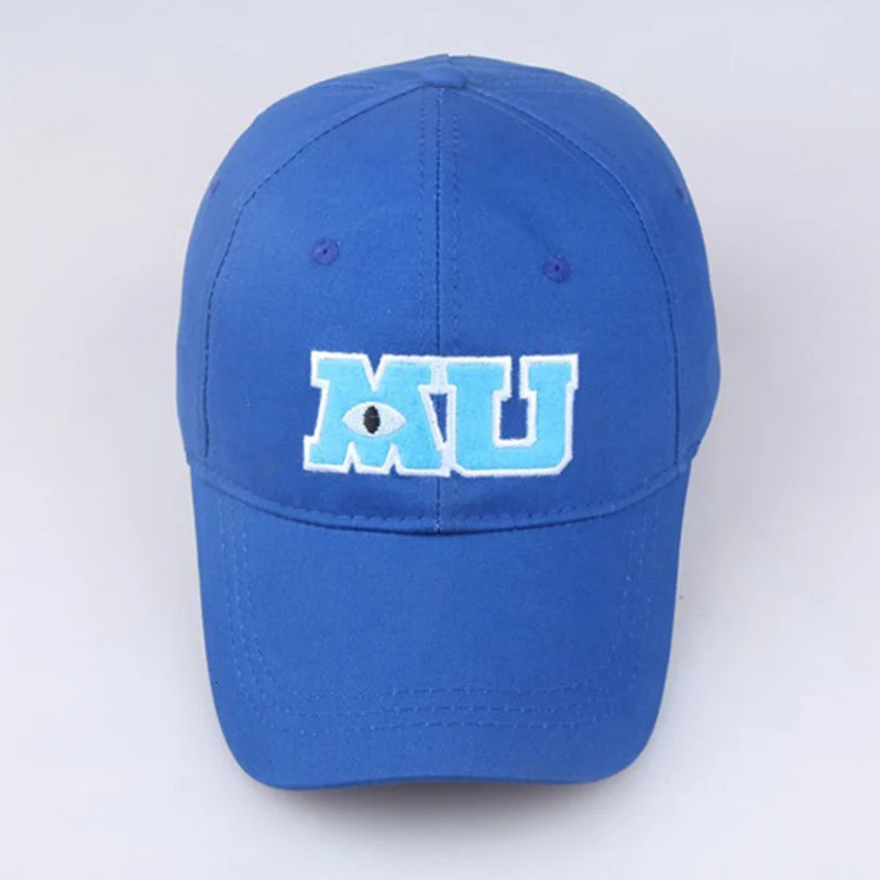 Pixar Monster University MU Baseball Cap For Men Women Sullivan Sulley Mike Embroidery Cotton Sun Dad Hat Casquette 250311