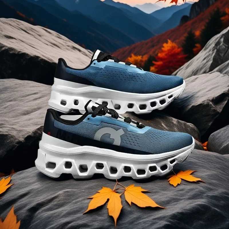Mens and womens long-distance running shoes speed marathon shoes shock-absorbing and elastic soft soled casual sports shoesXJ250312