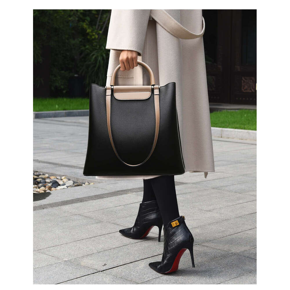 Women's Bags handbag Urban Simple Texture Tote Bag Autumn/Winter New Korean Edition Fashion Women's Large Capacity Handbag