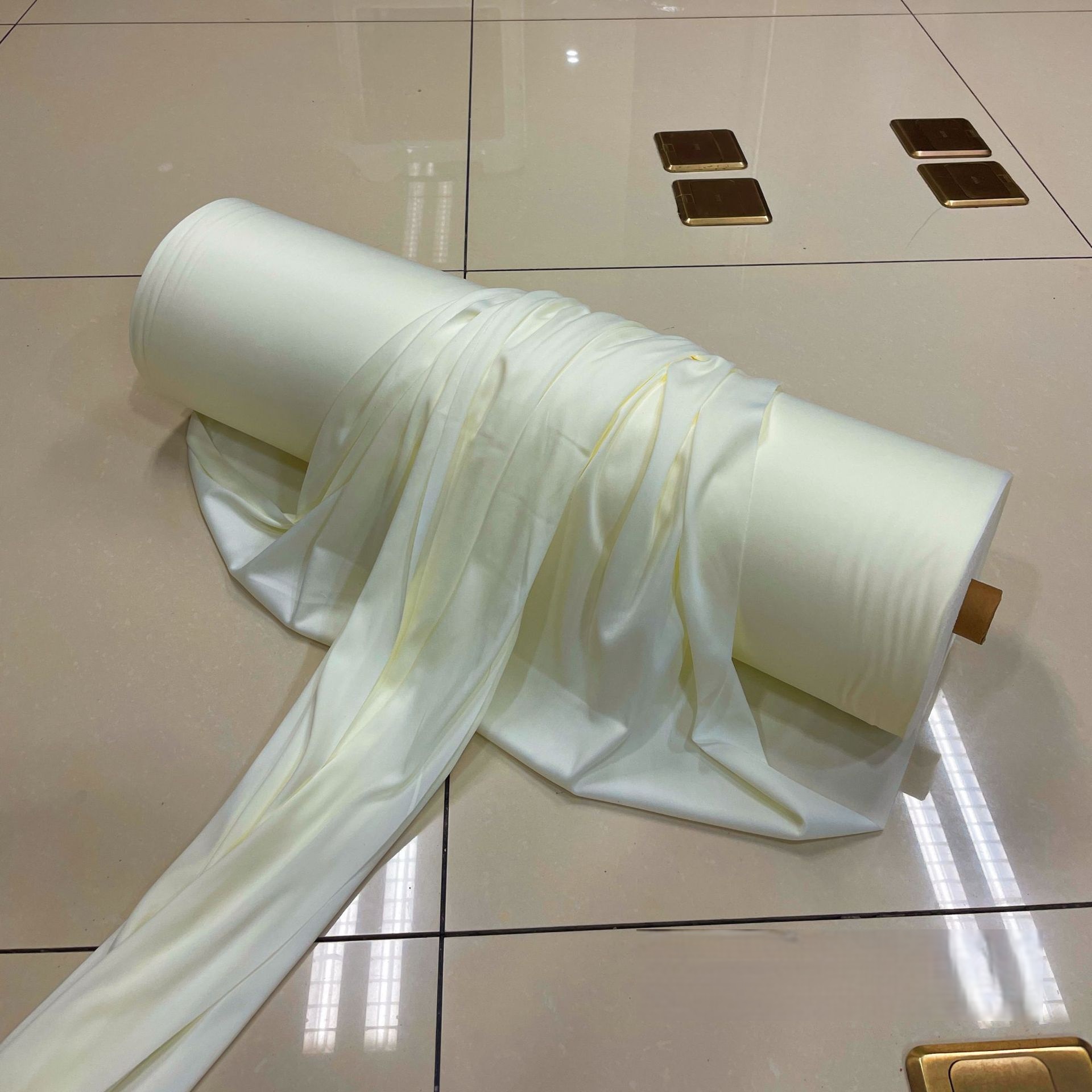 Wedding Decorations Milk silk stretch cloth wedding arrangement wavy pumpkin top