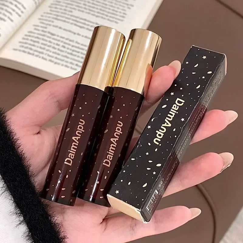 PCS waterproof durable mirror gloss gray brown sparkling fine gloss lip color retro dark chocolate lip color lip color makeup W250312